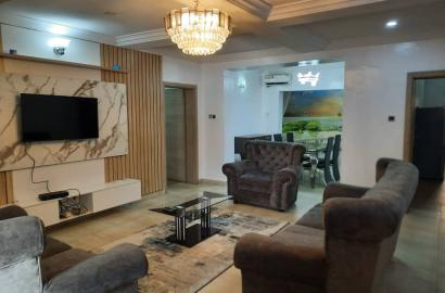 Quick Letting At Ikeja GRA:-  A Fully Furnished 3Bedroom Apartment with a Room BQ in a Serene and Secured Environment