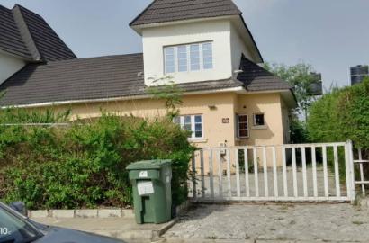 To Let  Standard 3 Bedroom Semi Detached Duplex No Bq@River Park Estate Along Airport Road Lugbe Abuja