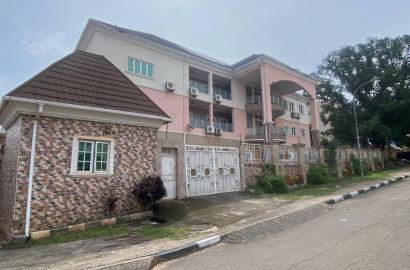 FOR SALE IN ABUJA  massive 13 bedroom mansion  can easily be converted to block of flats or used as a mini hotel or school.