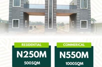 Luxury Land With Government Consent In A Developed Environment