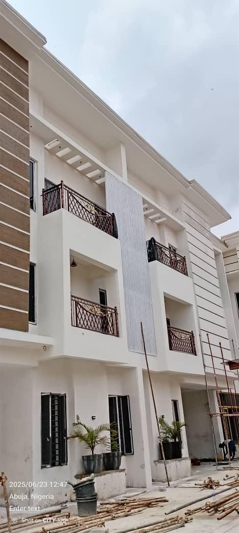 FOR RENT/FOR SALE.  AMBASSADORIAL & CLASSICALLY FINISHED 3 UNITS OF 6-BEDROOM DUPLEXES WITH BQs. (Brand new modern house).