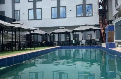 FOR OUTRIGHT SALE  '     34 ROOMS BOUTIQUE HOTEL IN LEKKI, BY IKOTA 1st GATE B/STOP