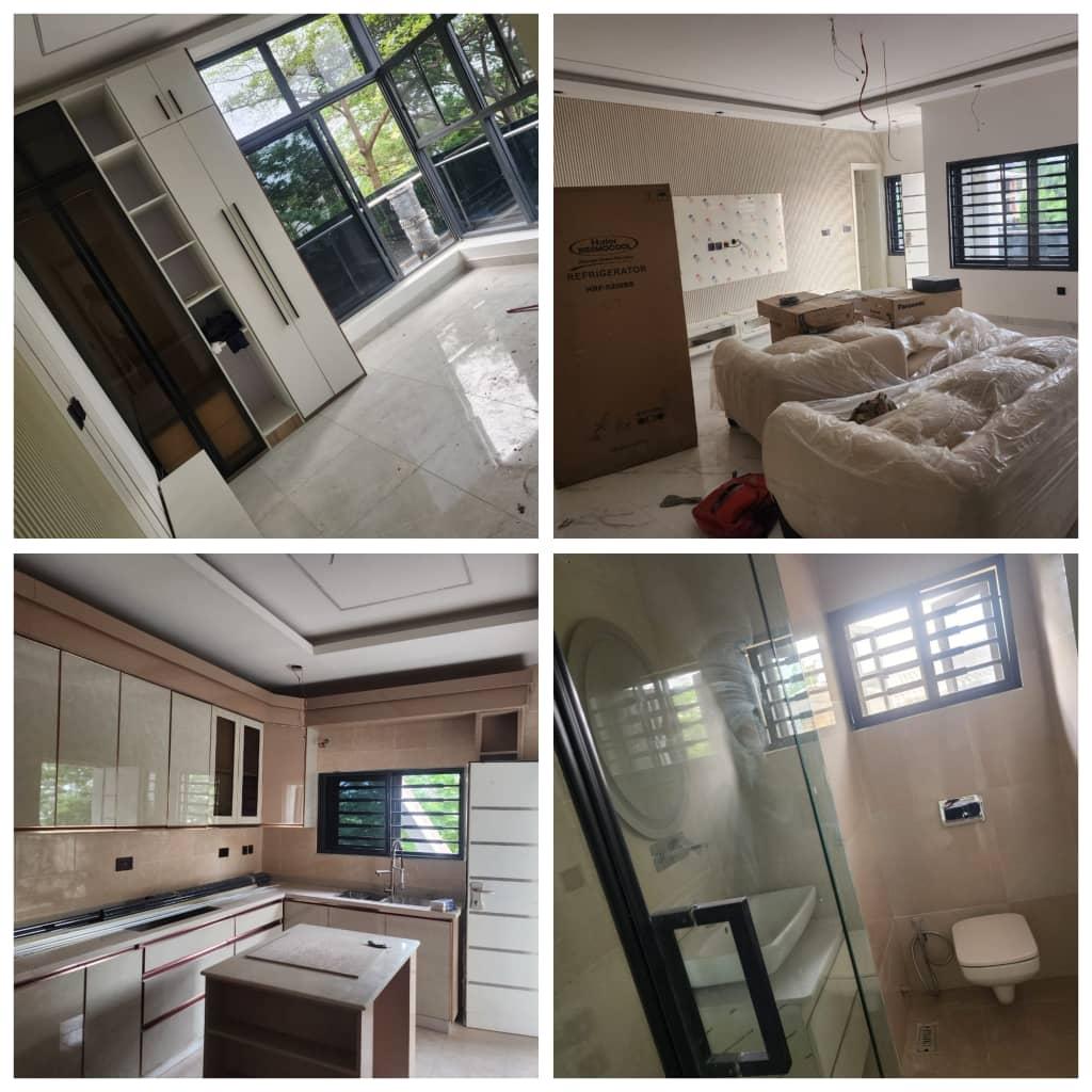 A newly built and fully furnished 3-bedroom flat for rent at Maitama