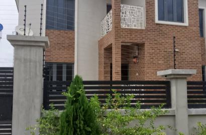 Direct to owner, just out!!!  A beautifully finished, spacious 4 bedroom Semi detached duplex, with 2 units self-contained BQ behind