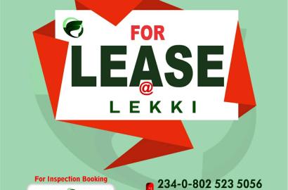 PRIME LAND FOR LEASE IN IKATE  LOCATION: Off Kusenla Road, Ikate (opposite House on the Rock Church Road) LAND SIZE: 3,275 sqm TITLE: Consent LEASE PRICE: ₦200 million (2-3 years)