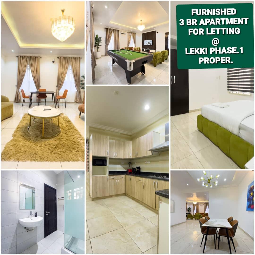 RENTAL TERMS FOR 2-BEDROOM FURNISHED APARTMENTS:   RENT: 18 million Naira per year