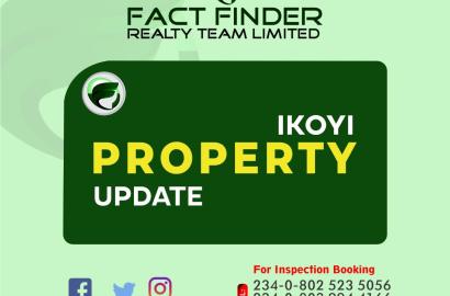 SEMI-DIRECT  INSTRUCTION TO SELL  STRATEGIC PLOT OF LAND FOR SALE @ IKOYI.  LAND SIZE: 5000sqm PRICE: 4m per sqm
