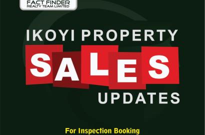 for sale LAND SIZE:  875sqm LOCATION: Shoreline Estate-ilkoyi  PRICE:  4.5B (net)