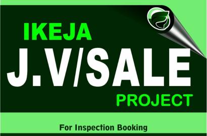 DEALING WITH SEMI-MANDATE   STRATEGIC PLOTS OF LAND FOR JV OR OUTRIGHT SALES IKEJA    LOCATION : IKEJA BEHIND AWOLOWO HOUSE.  LAND SIZE: 5 PLOTS