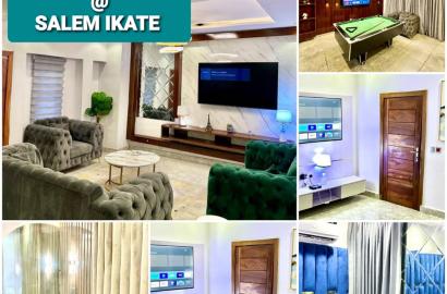 LUXURIOUSLY FURNISHED & FULLY SERVICED 4BEDROOM TERRACE DUPLEX WITH BQ FOR LETTING