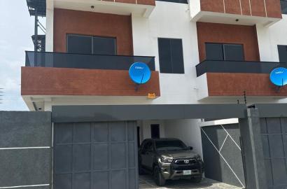 SEMI-DIRECT INSTRUCTION FOR SALE    NEWLY BUILT BEAUTIFUL 4BEDROOM TERRACE DUPLEX