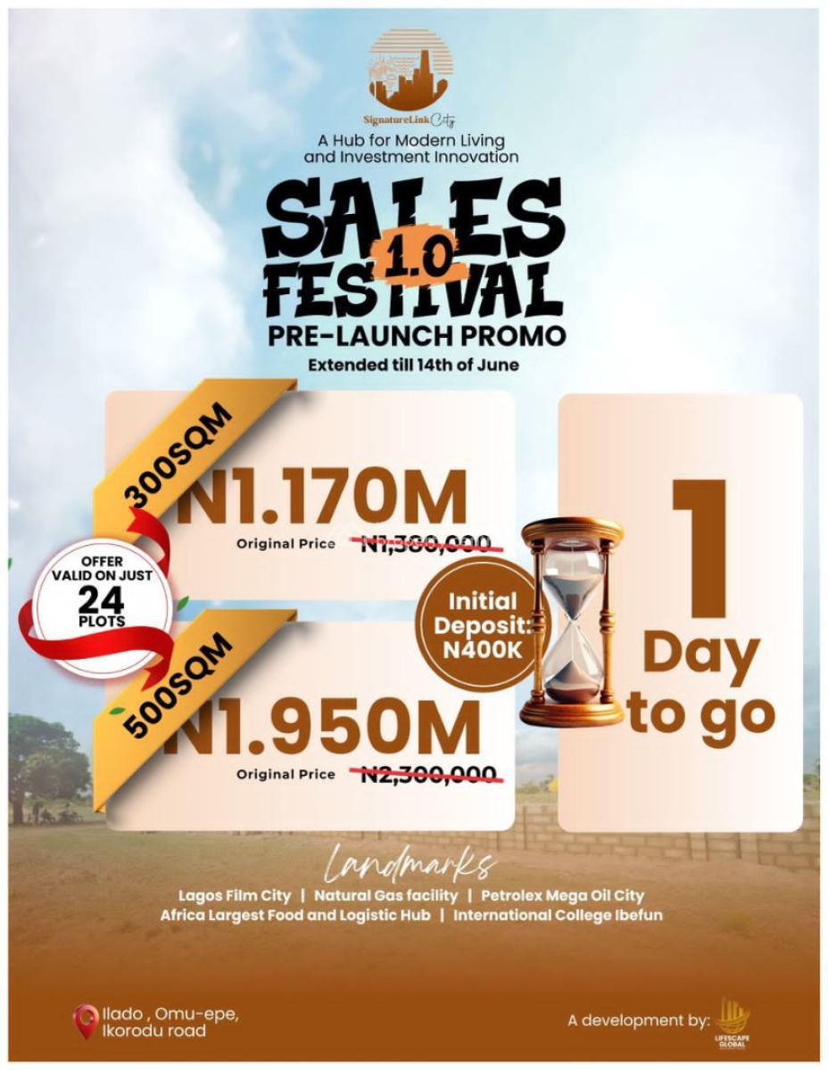 Mixed-use land for sale N1,950000 per plot