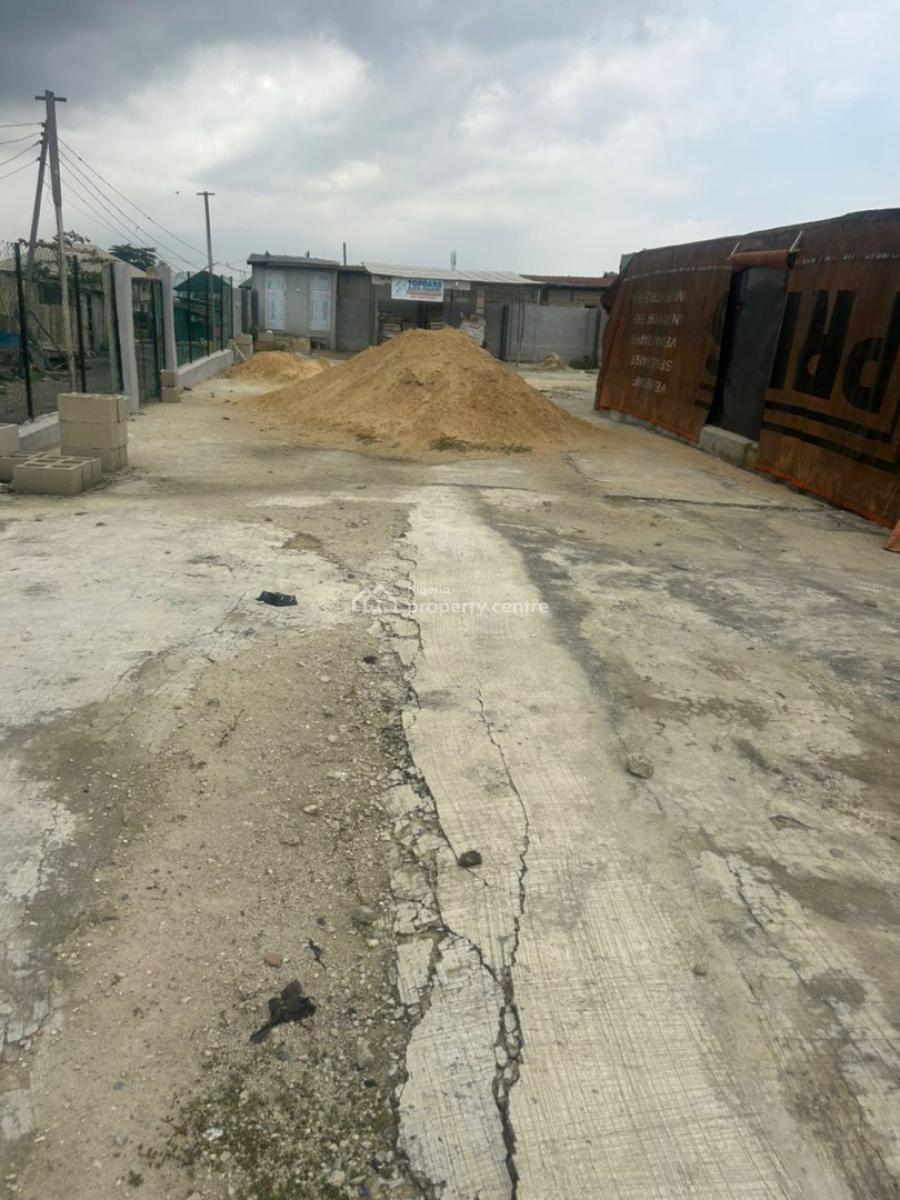Residential Standard Half Plot Of Land With Solid Foundation