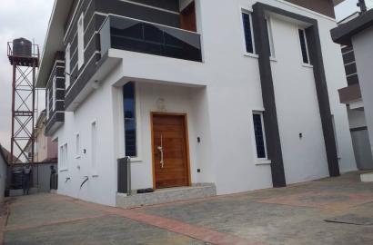 HOT  SALES NEW BUILDING Talking to mandate  Well finished 5 bedroom fully detached duplex with big living room 1 bq