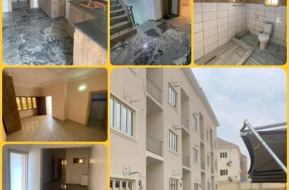 TO LET  DESCRIPTION: 3 bedroom Terrace with a BQ within an estate, fenced, paved and gated premises.