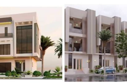 ESTATE PLOT AT WUYE   500sqm 5bedroom fully detached duplex with 2 suspended floors and bq LAND. It goes for 150million per plot.