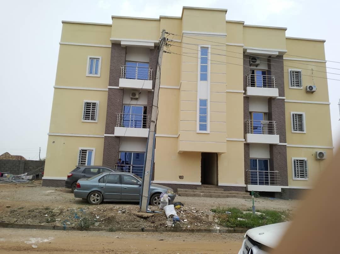 Smart pay and park-in 2bedroom blocks of flat for sale in an estate Apo primary Axis