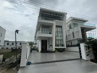 Detached duplex for sale  Amazingly Beautiful 5 Bedroom Detached Duplex with Pool Osapa, Lekki, Lagos