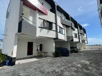 Terraced duplex for sale  Very Good Value, Newly Built 4 Bedroom Maisonette with BQ Chevron Toll Gate, Orchid Road, Lekki, Lagos