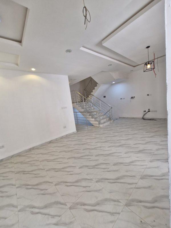 For Sale   4 BEDROOM TERRACE DUPLEX & BQ  Ologolo, Lekki   ₦180,000,000  DESCRIPTION  4 bed terrace duplex  bq  all rooms ensuite