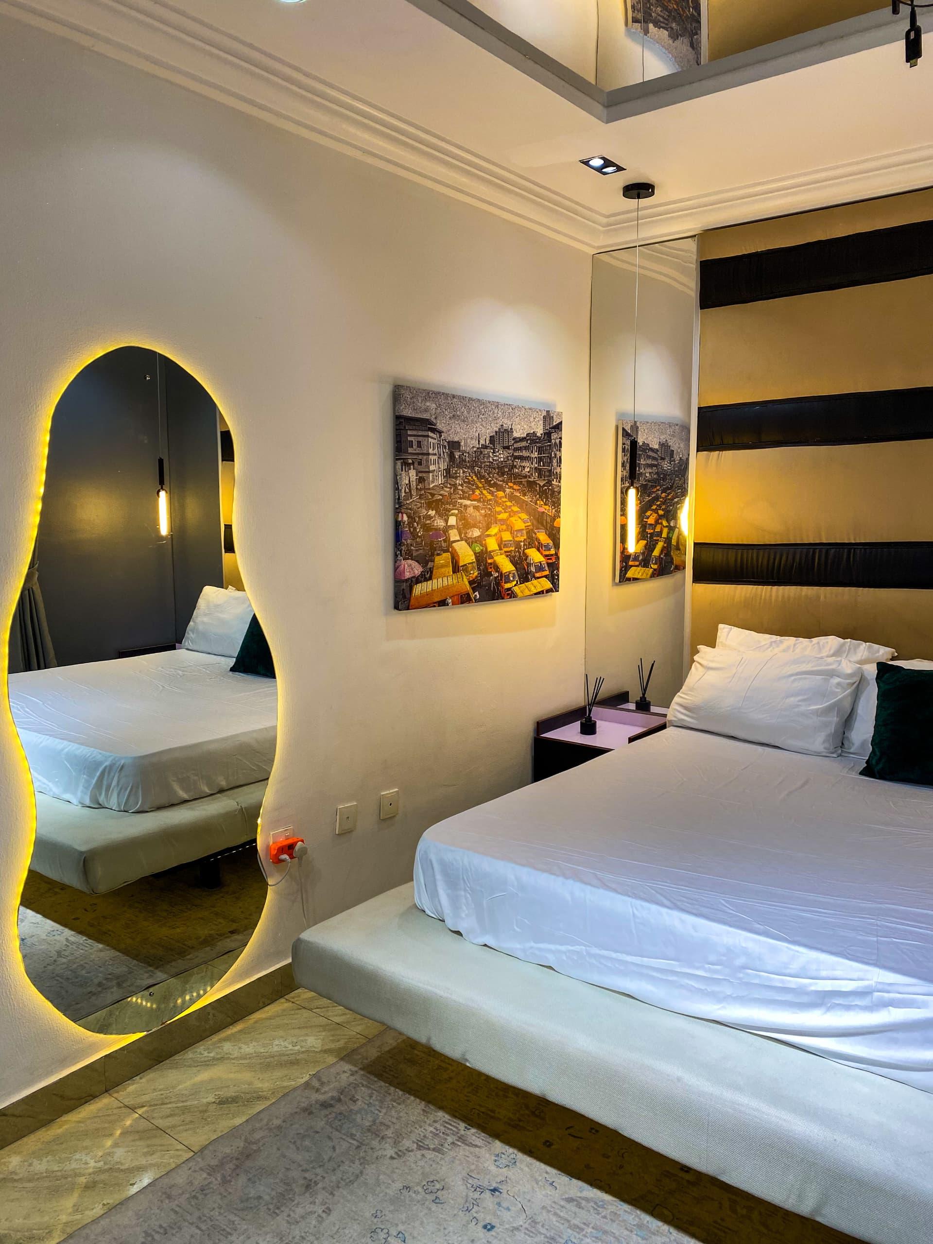 1 bedroom apartment (Suitable for photo shoot & Content shoot) Location: Greater Heights, Brownstone Estate, Ikate Lekki