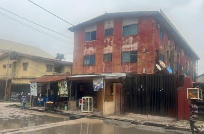 2 story bulding @ 55 Olasanye Street ijeju-Egba  lagos