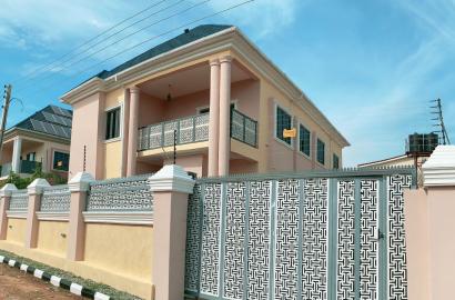 FOR SALE,  FULLY Detached 4 bedroom duplex with BQ