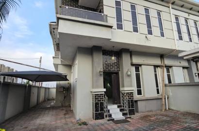 4 Bedroom Semi detached Duplex with BQ for Sale in Ajah. 75M
