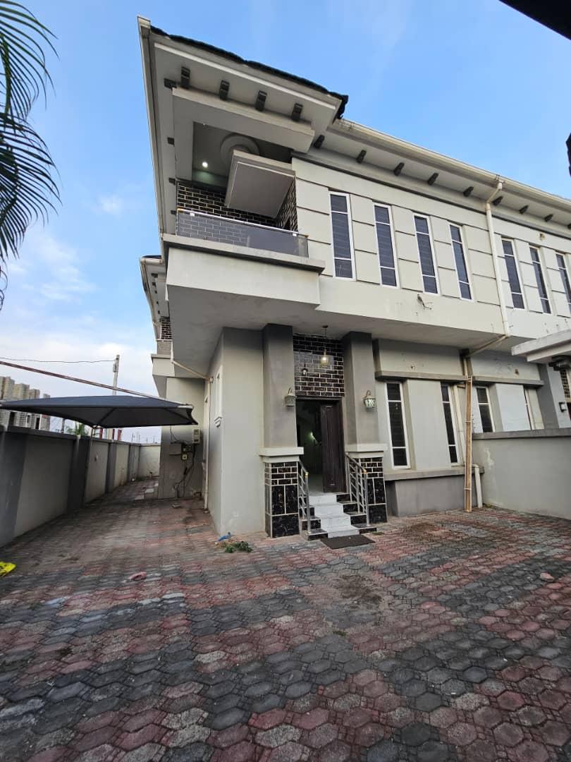 4 Bedroom Semi detached Duplex with BQ for Sale in Ajah. 75M