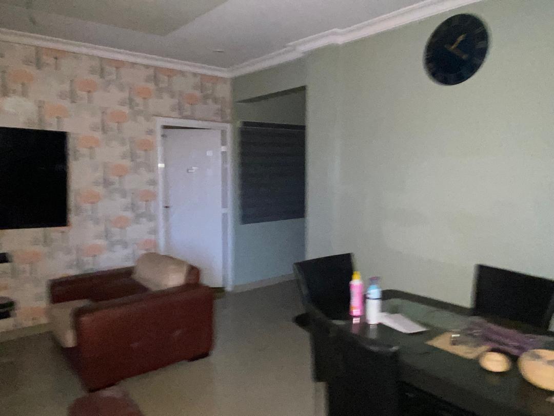 LETTING   3 bedrooms flat upstairs with all rooms en-suite and all round POP Location: Akowonjo, Lagos  Rent:  N3m Per Annum