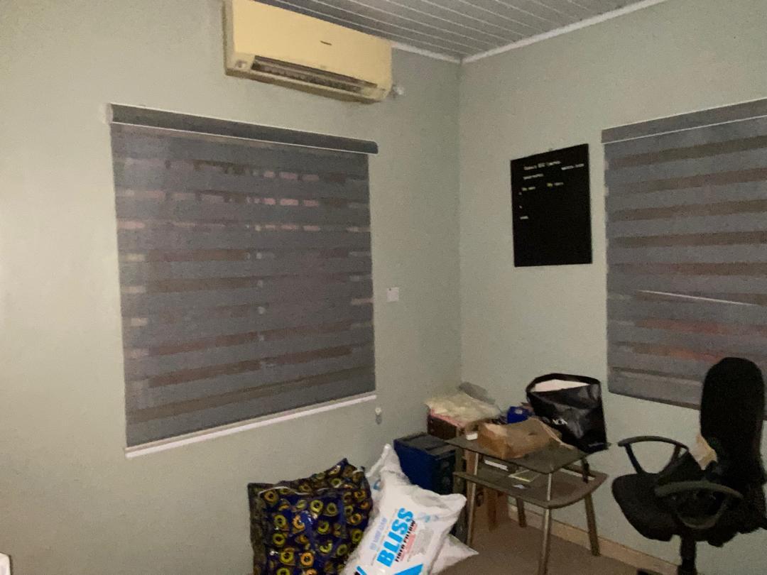 LETTING   3 bedrooms flat upstairs with all rooms en-suite and all round POP Location: Akowonjo, Lagos  Rent:  N3m Per Annum
