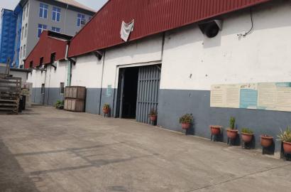 For Sale: Massive, Neatly Used 2-Bay Warehouse with an office space, a large restaurant/canteen space and a security house