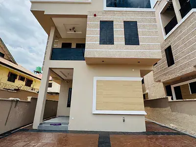 Executively Built Home with BQ, Cinema, Study, Estate Living, Omole Phase 1, Ikeja, Lagos