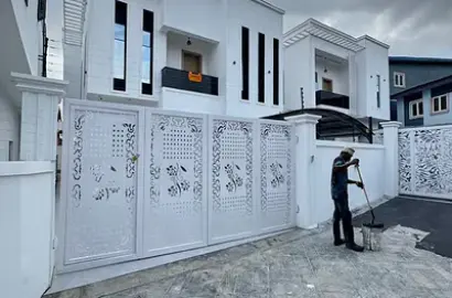 Smartly Built Home with BQ in a Secured Estate, Omole Phase 1, Ikeja, Lagos