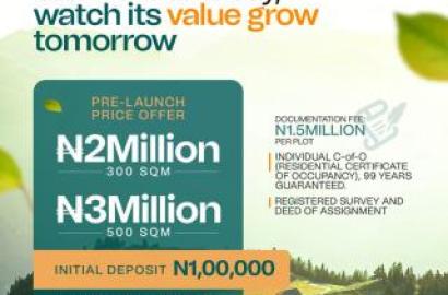 Residential land for sale