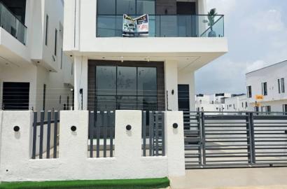 FOR SALE BRAND NEW MODERN 4 BED FULLY DETACHED DUPLEX  WITH BQ