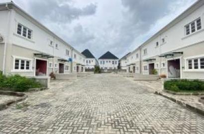 For rent: Contemporary 4 Bedroom Semi Detached Duplex Location Oral Estate Lekki Lagos
