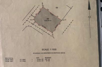 3,933.95sqm strategic Commercial land(corner piece) FOR SALE