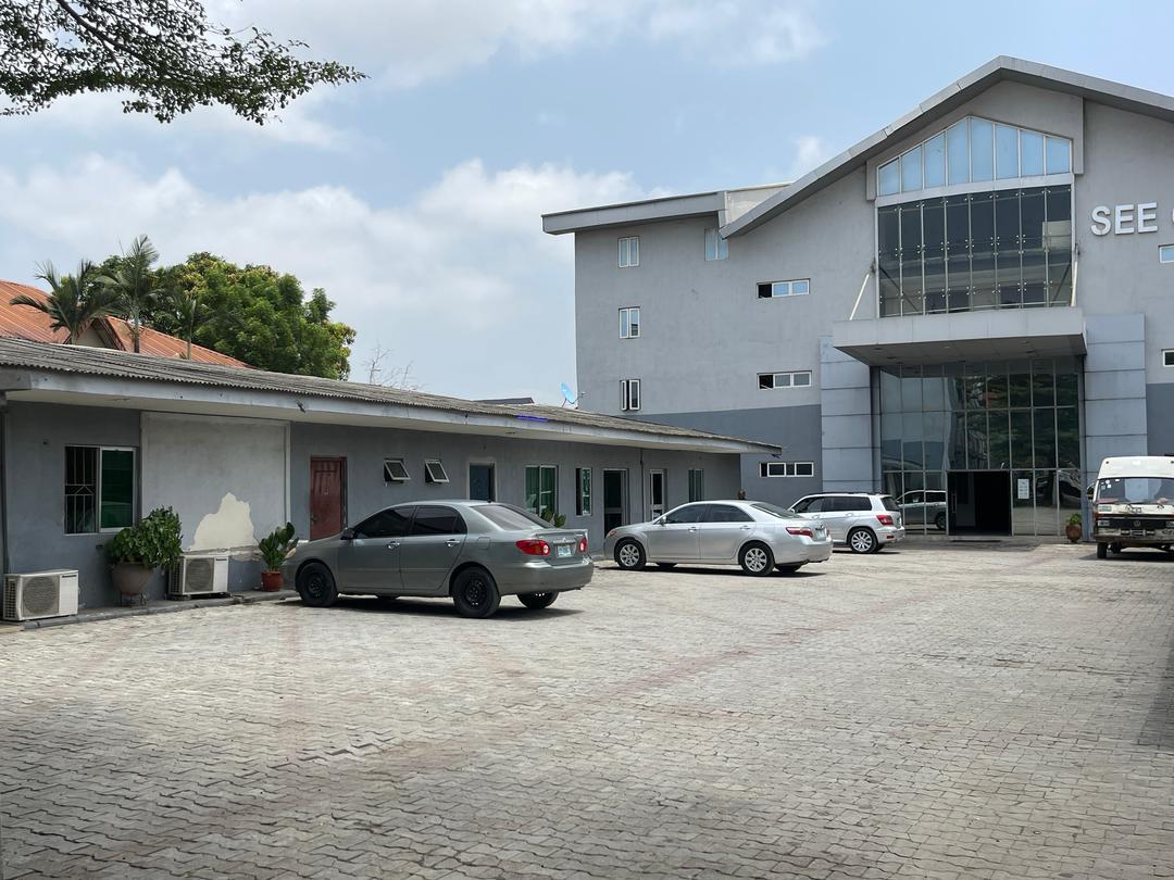 Hotel for sale 43 room functional hotel facing the Lekki-Epe Expressway at Olokonla for sale,on 8 plots of land  with a large event centre with apple parking space  Asking #5.5B.